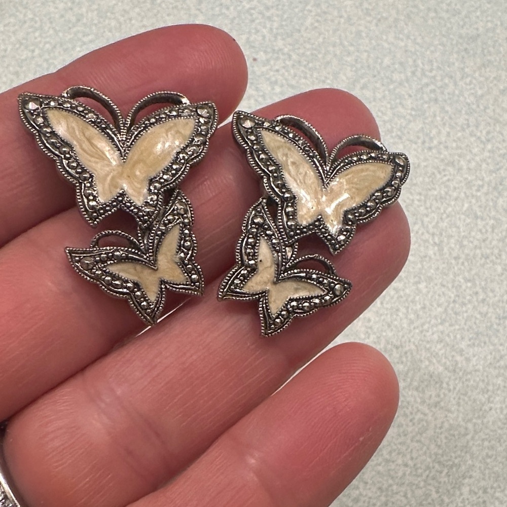 Vintage Avon Butterfly Earrings